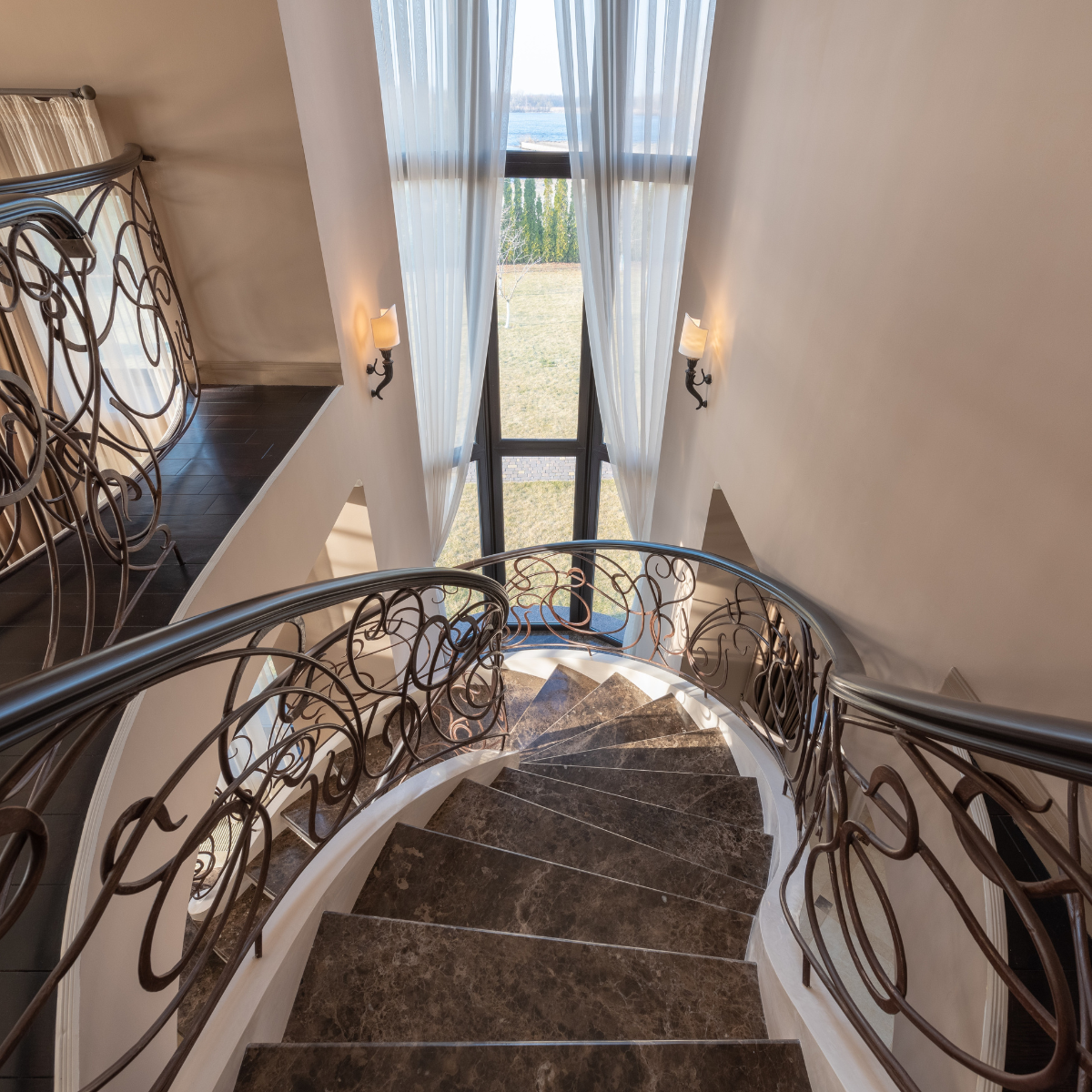 Luxurious Stairway - A blend of architecture and design