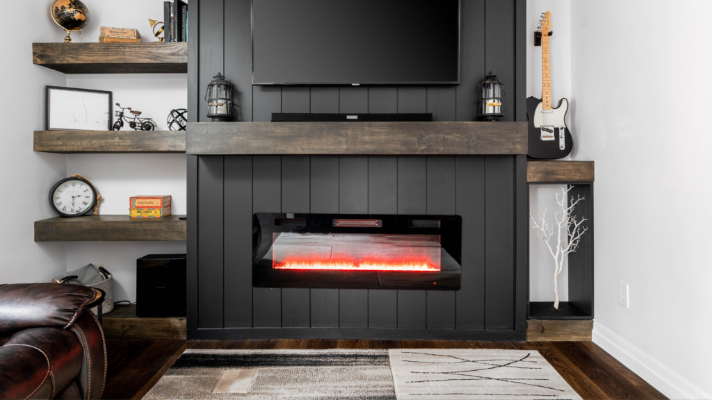 Functional Fireplace for Fall and Winter Months