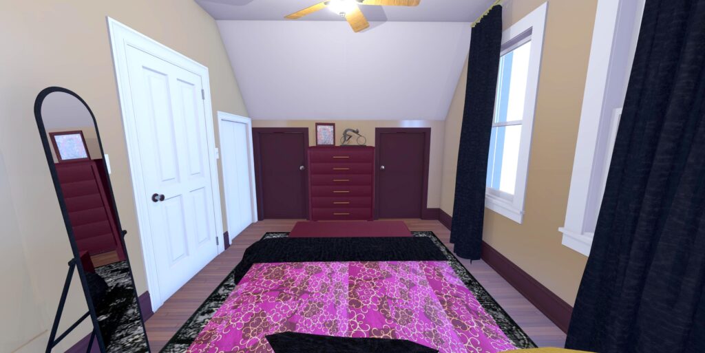 Master Bedroom Rendering - Image 1